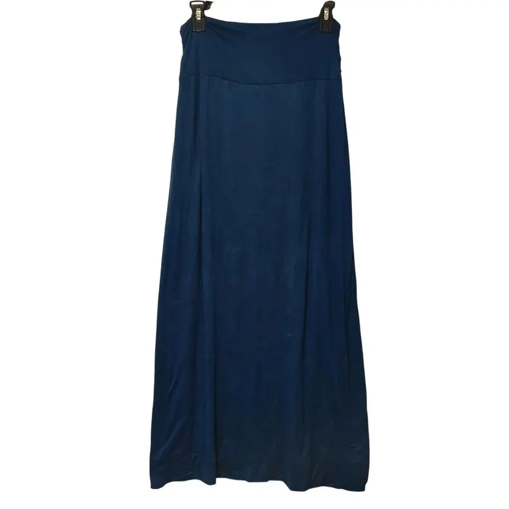 Fantastic Fawn Dark Teal Maxi Skirt Medium